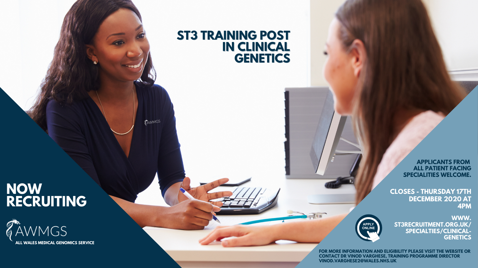 ST3 Training Post Clinical Genetics